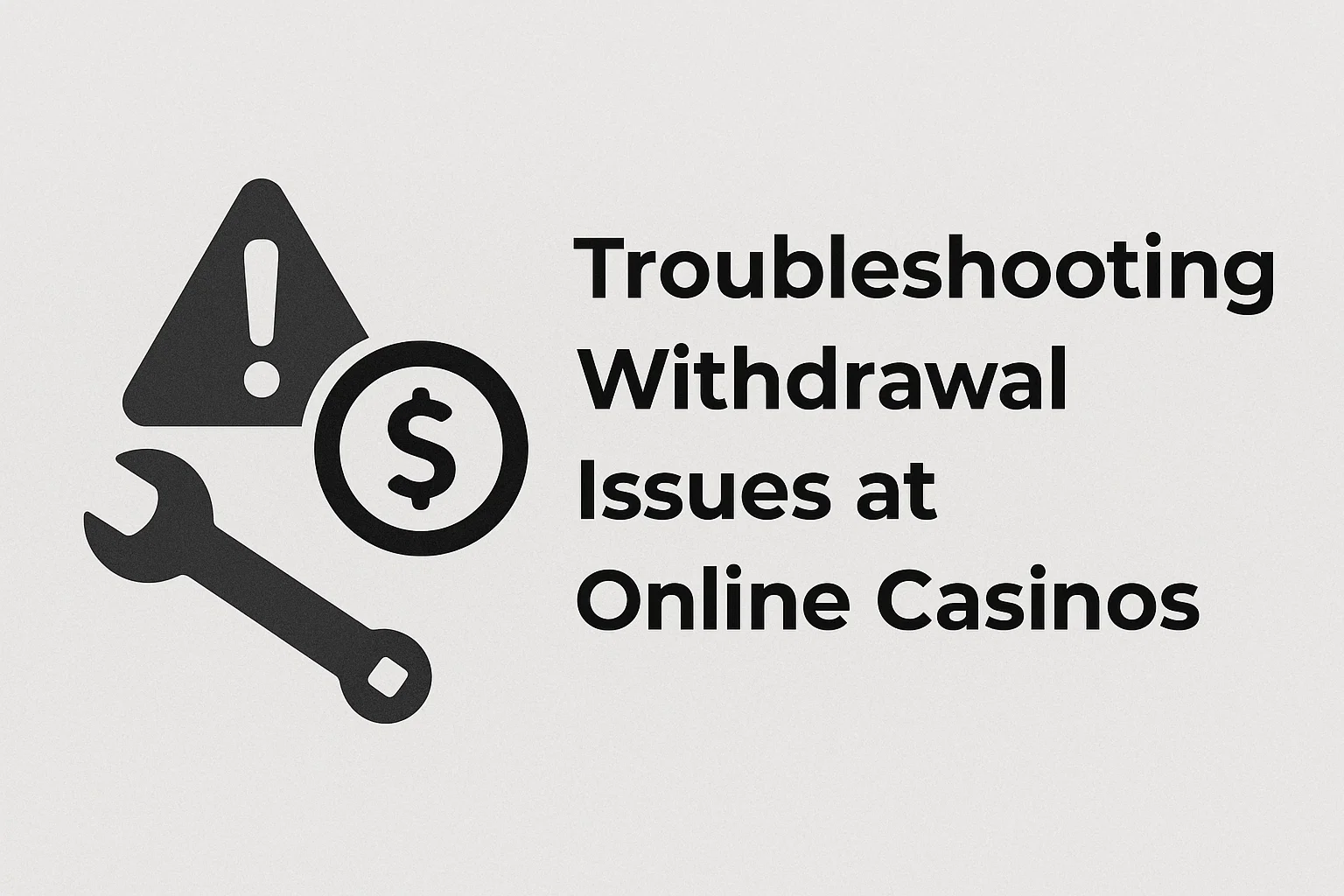 Troubleshooting Withdrawal Issues at Online Casinos