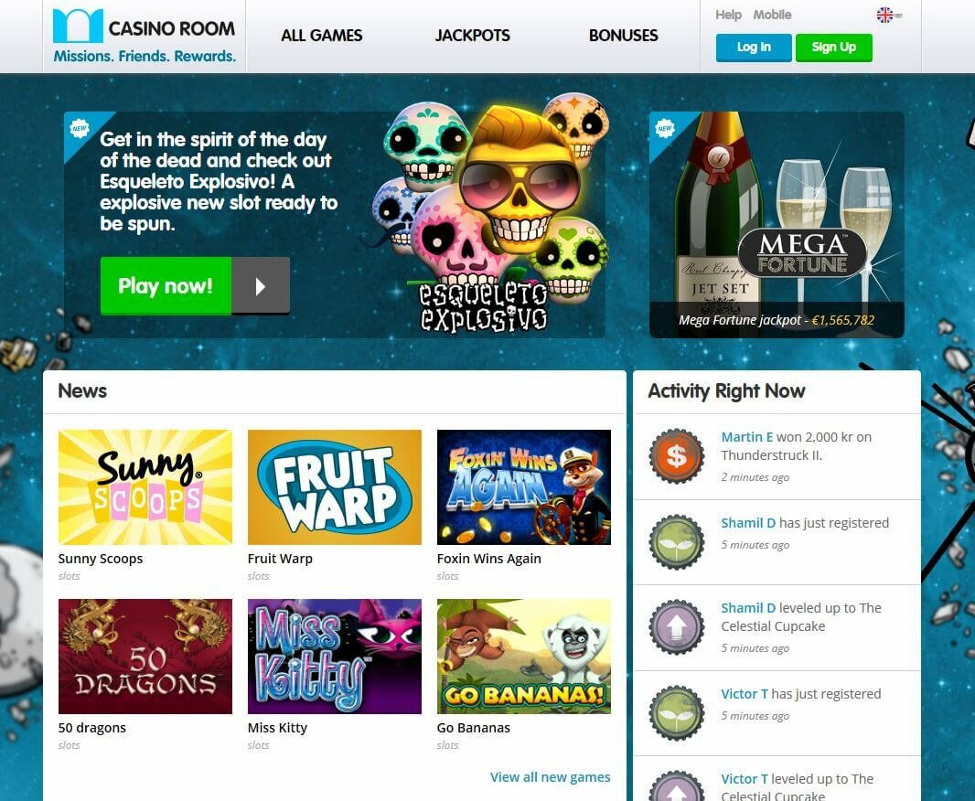 casinoroom missions