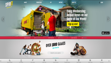 Spinit Bonus – 100% up to £200 + 200 free spins
