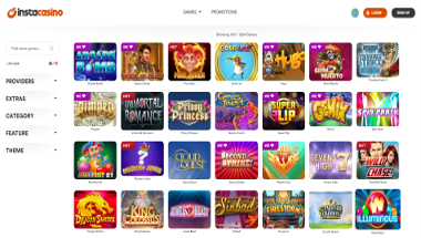 InstaCasino Review