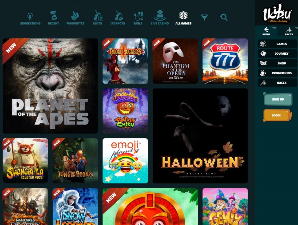 Ikibu – 100% up to €100 bonus + 50 free spins + €5 chip