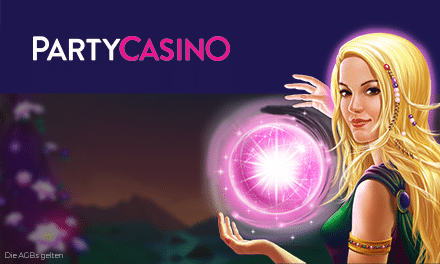 PartyCasino Bonus – 100% Bonus bis zu 500 € + 120 Freispiele